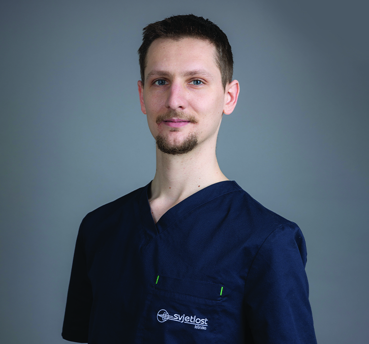 Hrvoje Antolić - der Abteilung für Netzhauterkrankungen